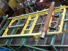 Extendable Railroad Car Axle Rack