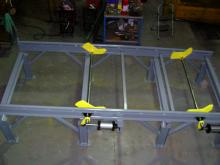 Railroad Car Axle Rack - Single