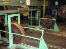 Holding racks for railroad wheels